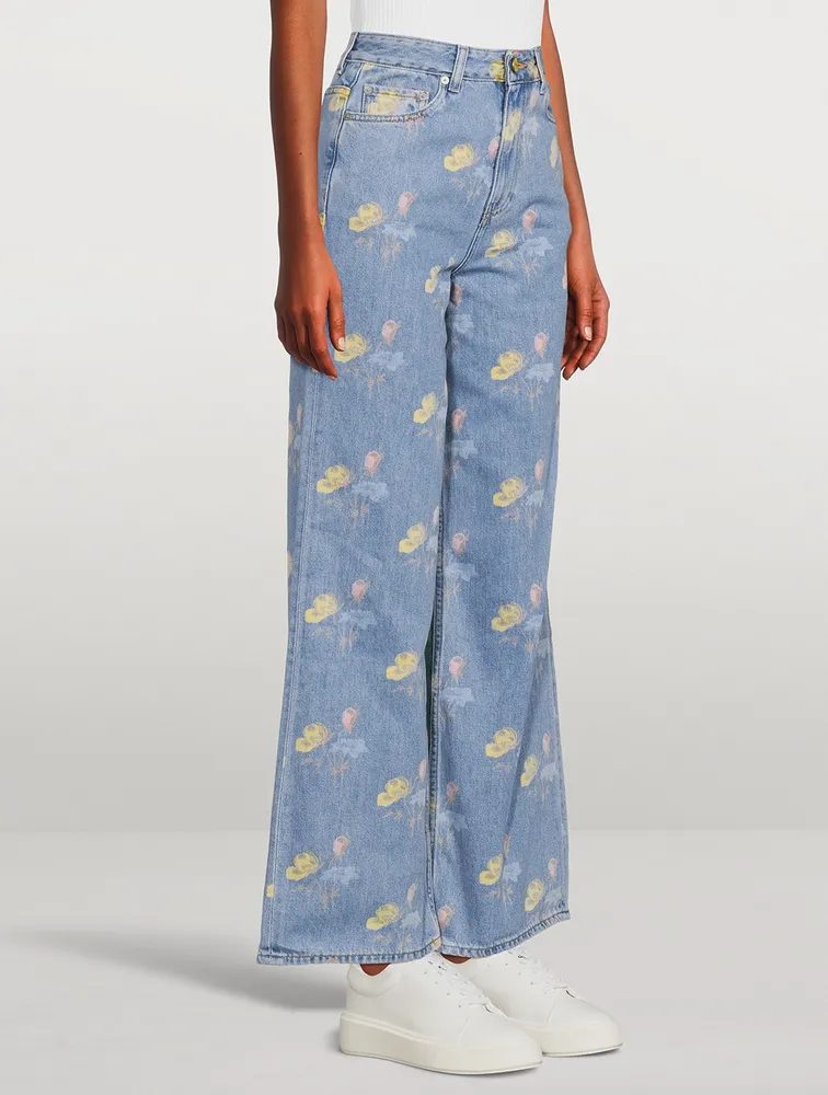 Magny Jeans Floral Print