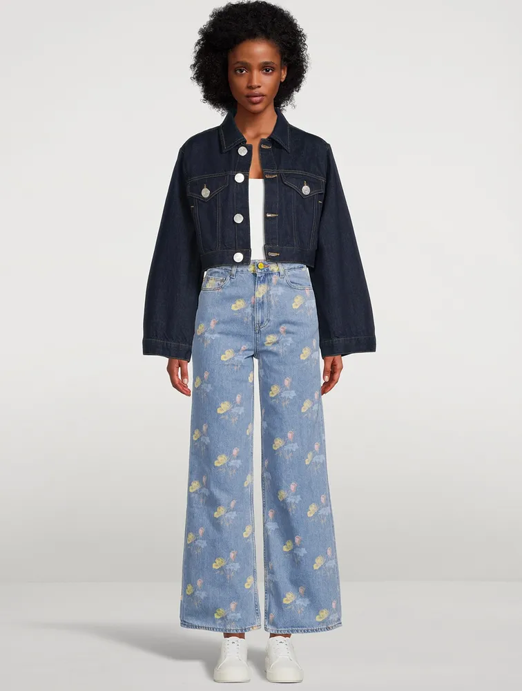 Magny Jeans Floral Print