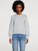 Isoli Open-Back Sweatshirt
