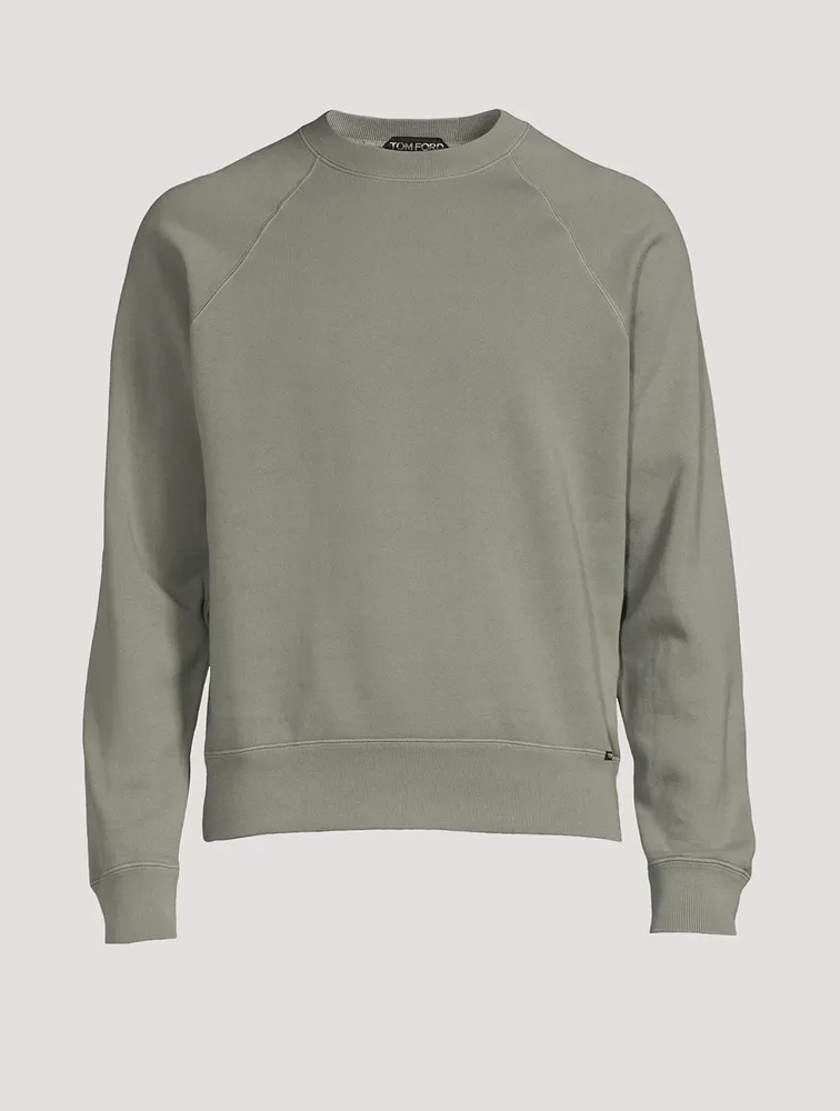 Cotton Crewneck Sweatshirt
