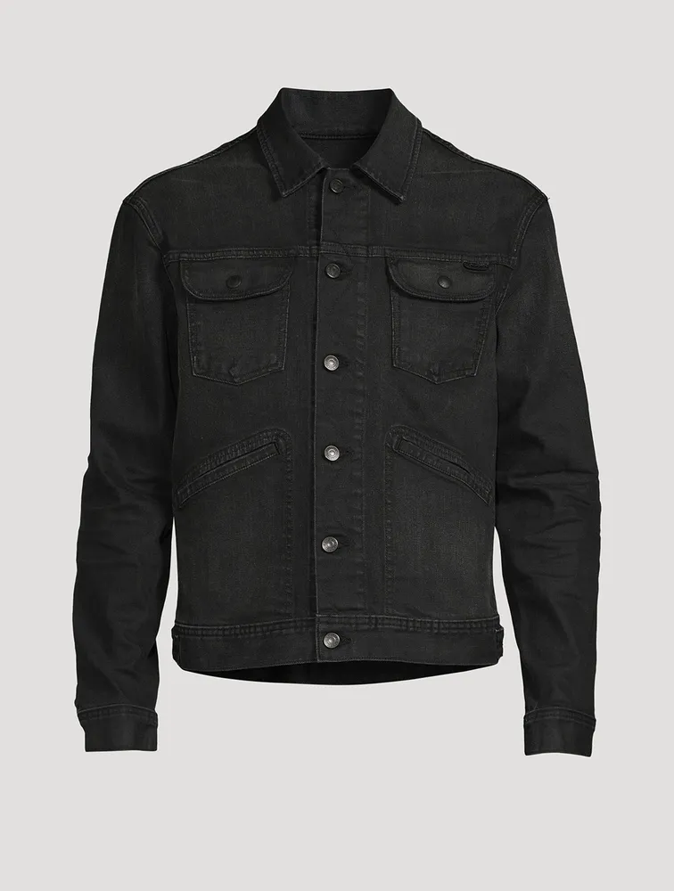 Coated Denim Jacket