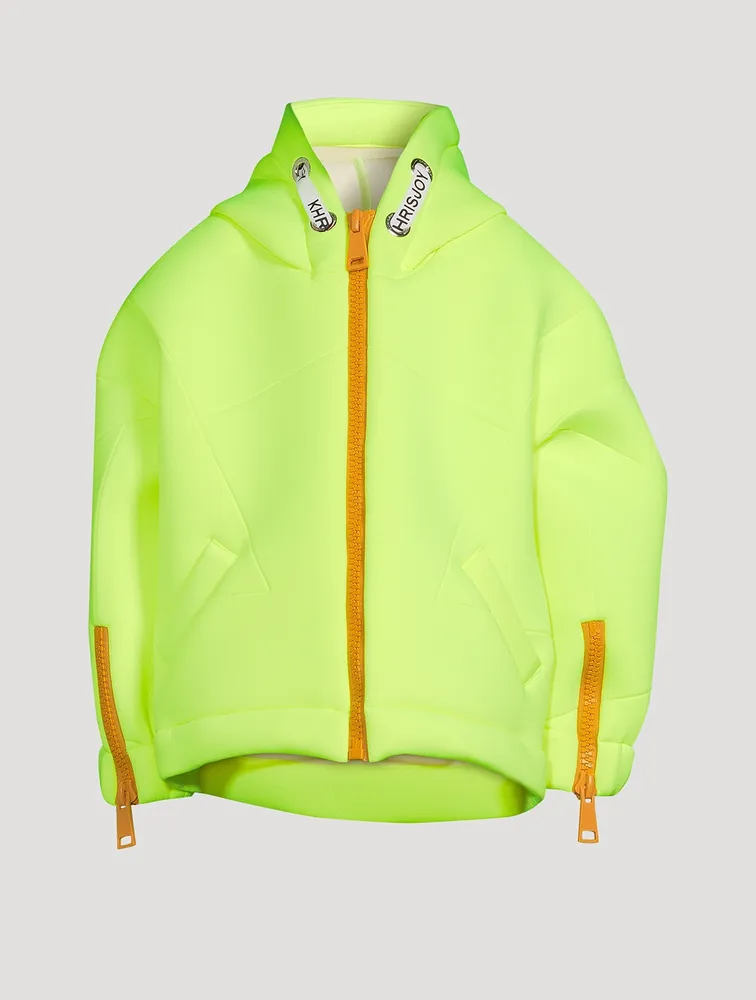 Kids Neoprene Zip Jacket With Hood