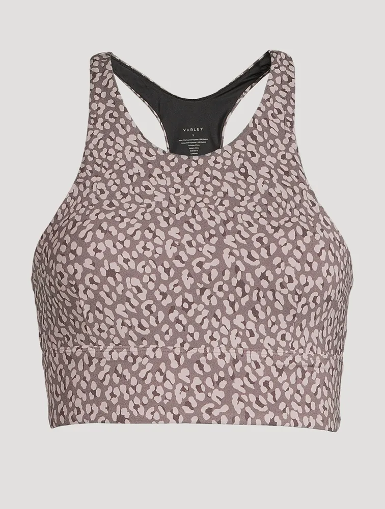 Let's Move Harris Sports Bra Cheetah Print