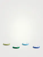 Set Of Four Cool Enamel Stacking Ear Cuffs