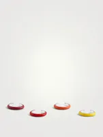Set Of Four Warm Enamel Stacking Ear Cuffs