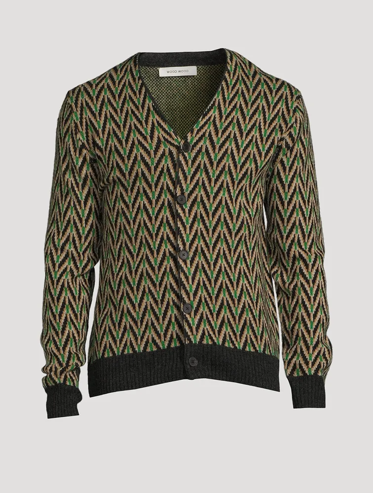 Kalle Lambswool Cardigan