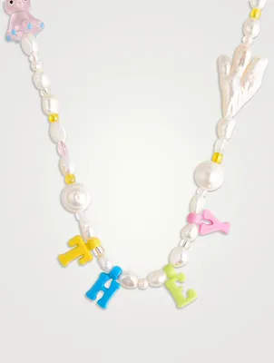 They Necklace With Pearls