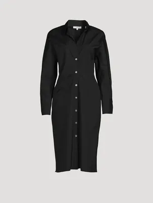 Cotton Shirt Dress