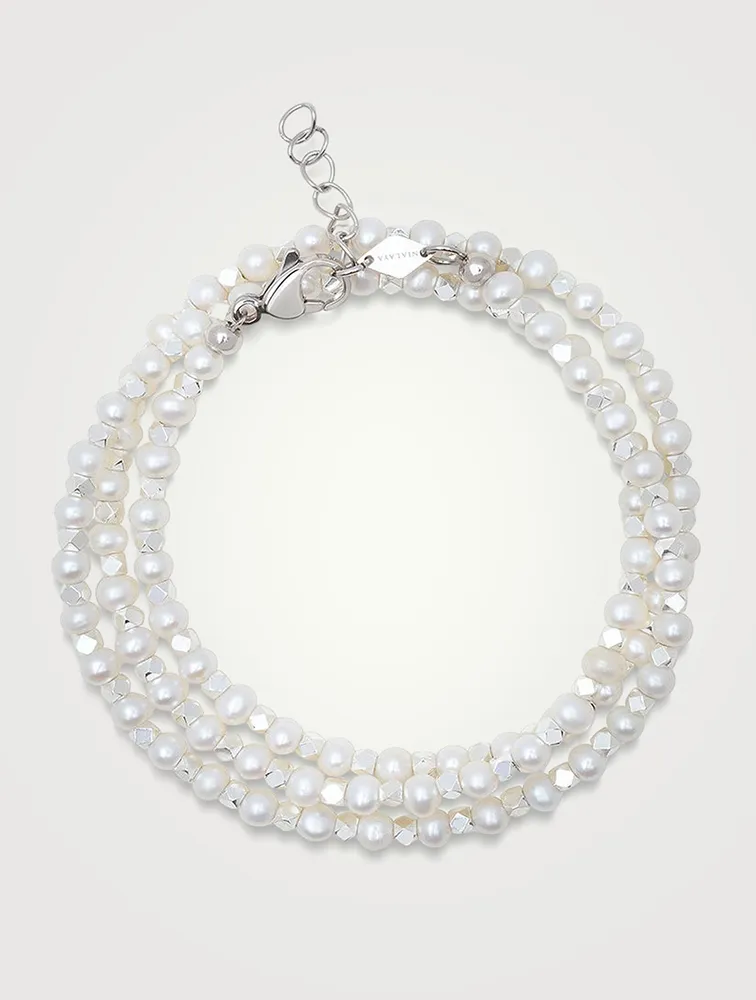 Wrap-Around Pearl Bracelet
