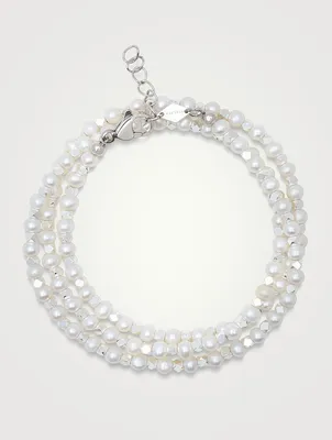 Wrap-Around Pearl Bracelet