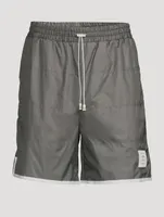Quilted Ripstop Track Shorts