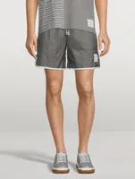 Quilted Ripstop Track Shorts