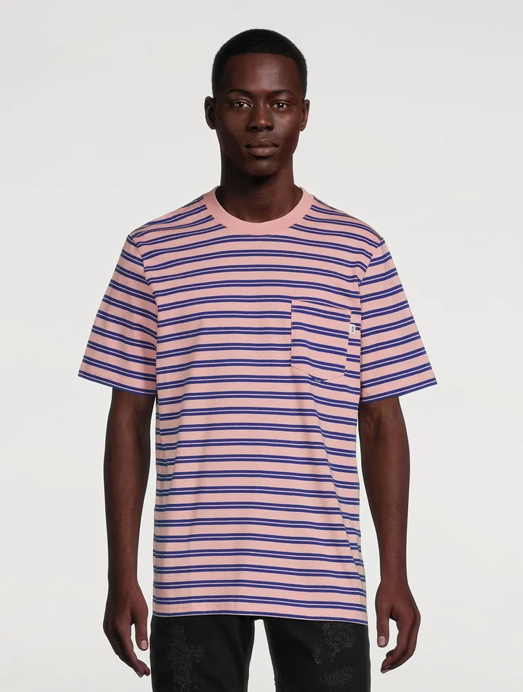 Bobby Cotton Striped T-Shirt
