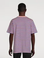Bobby Cotton Striped T-Shirt