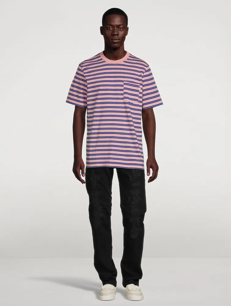 Bobby Cotton Striped T-Shirt