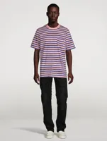 Bobby Cotton Striped T-Shirt