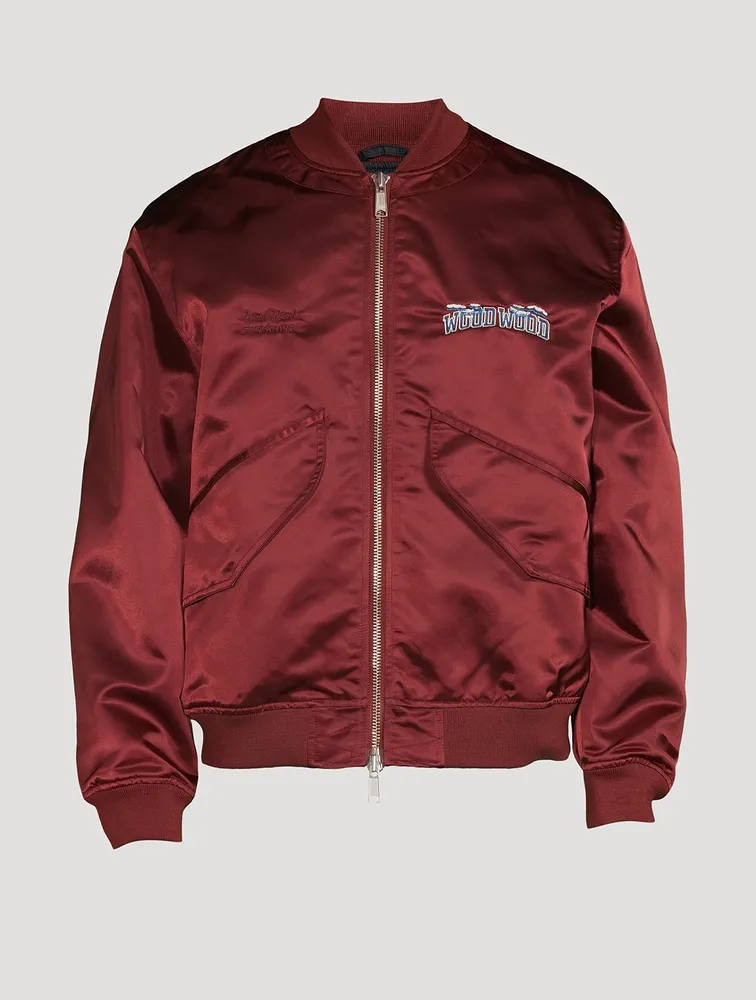 Casey JC Nylon Bomber Jacket