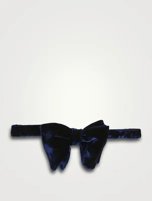 Liquid Velvet Bow Tie