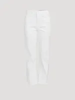 Rider High-Waisted Straight-Leg Jeans