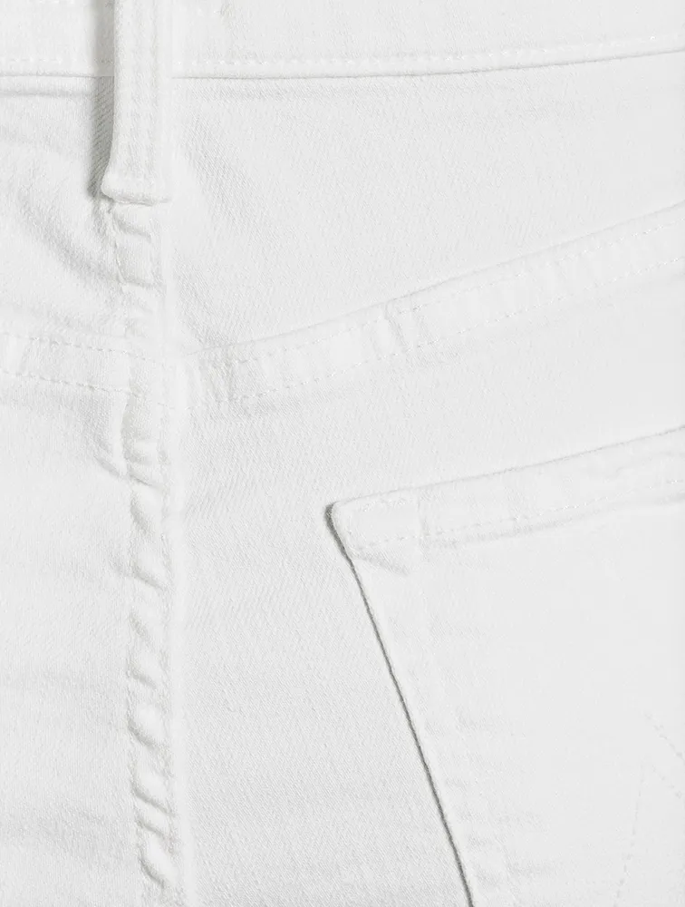 Rider High-Waisted Straight-Leg Jeans