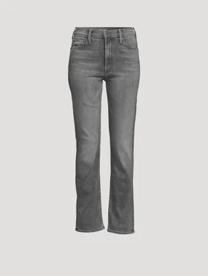 Rider Skimp High-Waisted Straight-Leg Jeans