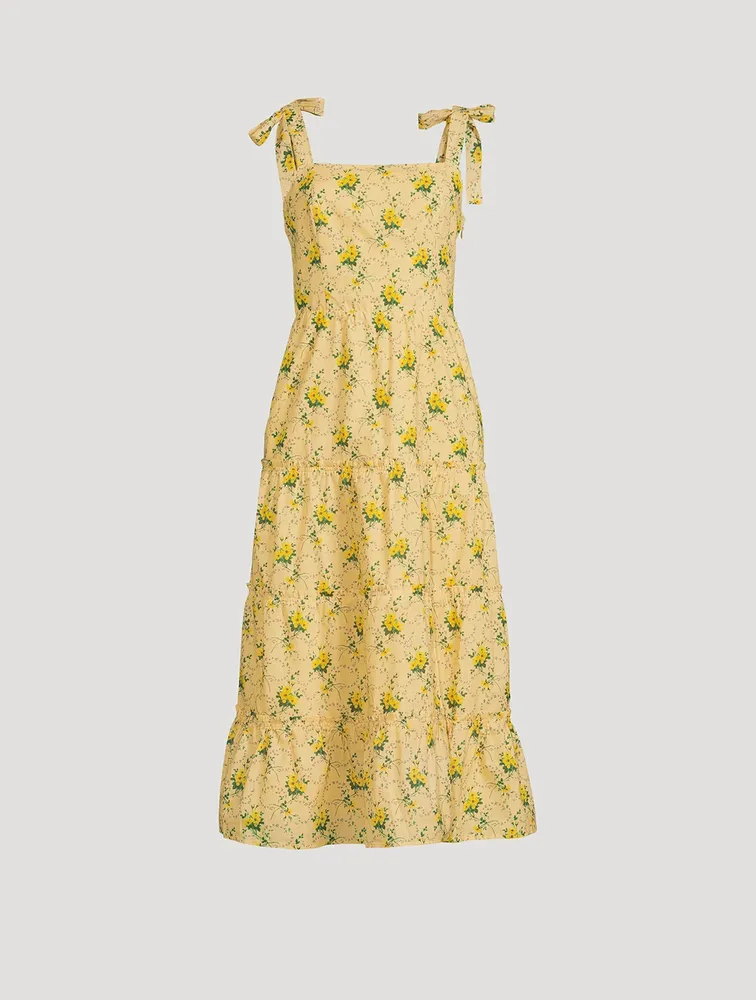 Tamika Midi Dress Floral Print