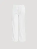 Le Jane High-Waisted Crop Jeans