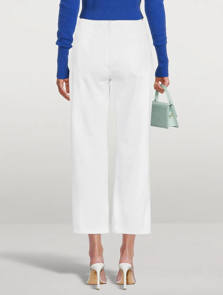 Le Jane High-Waisted Crop Jeans