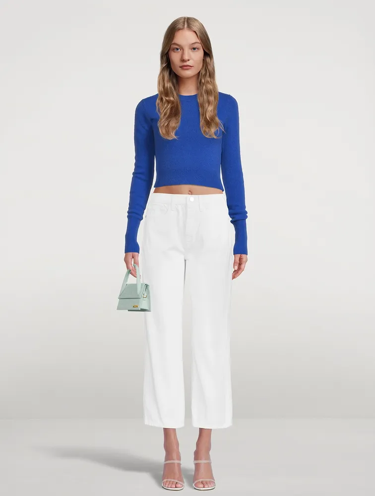 Le Jane High-Waisted Crop Jeans