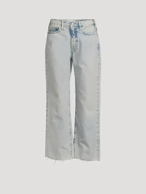 Le Jane High-Waisted Crop Jeans