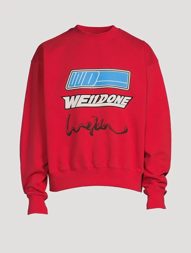 Cotton Logo Sweatshirt