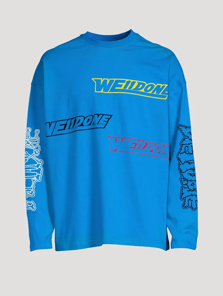Long-Sleeve T-Shirt With Side Logo