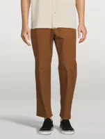 Bill Cotton Slim-Fit Pants
