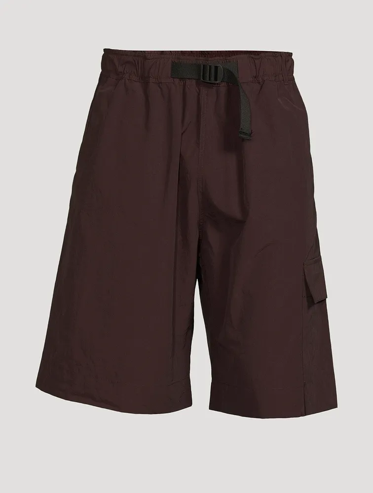 Column Belted Cargo Shorts