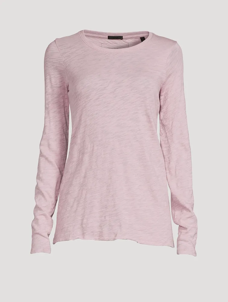 Slub Jersey Long-Sleeve T-Shirt
