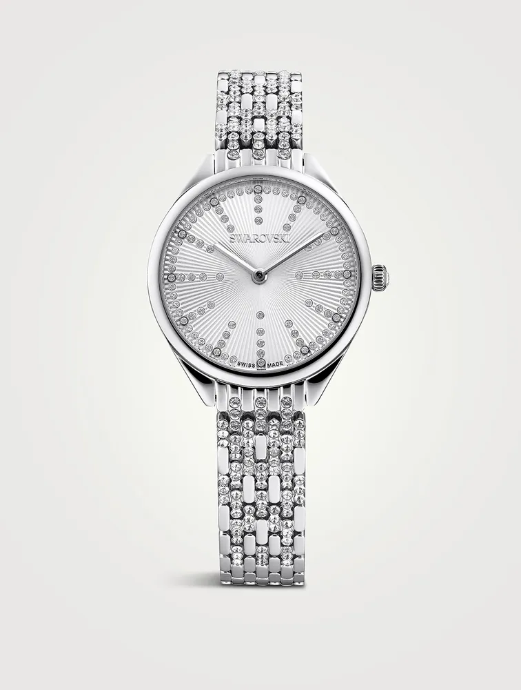 Attract Pavé Crystal Bracelet Watch