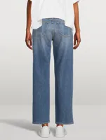 Sophie Mid-Rise Straight Jeans