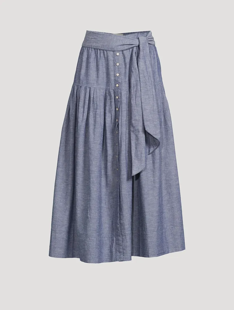 The Western Highland Midi Skirt