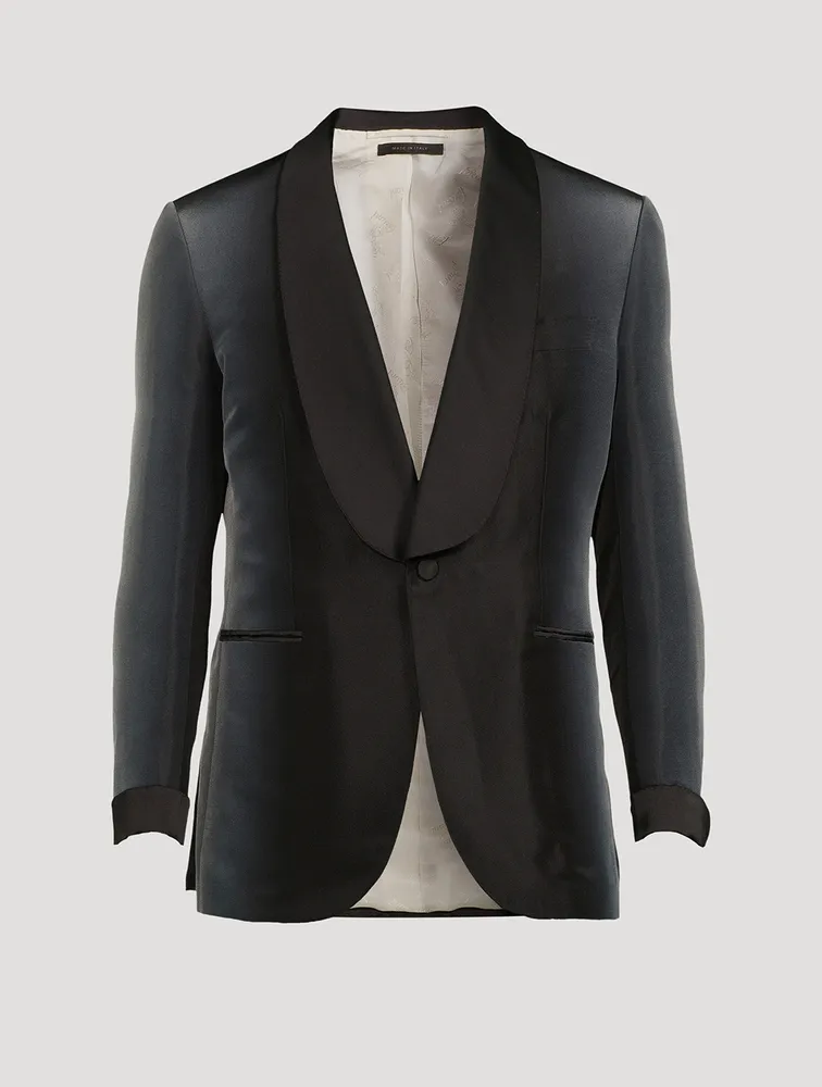 Silk And Cotton Dinner Jacket