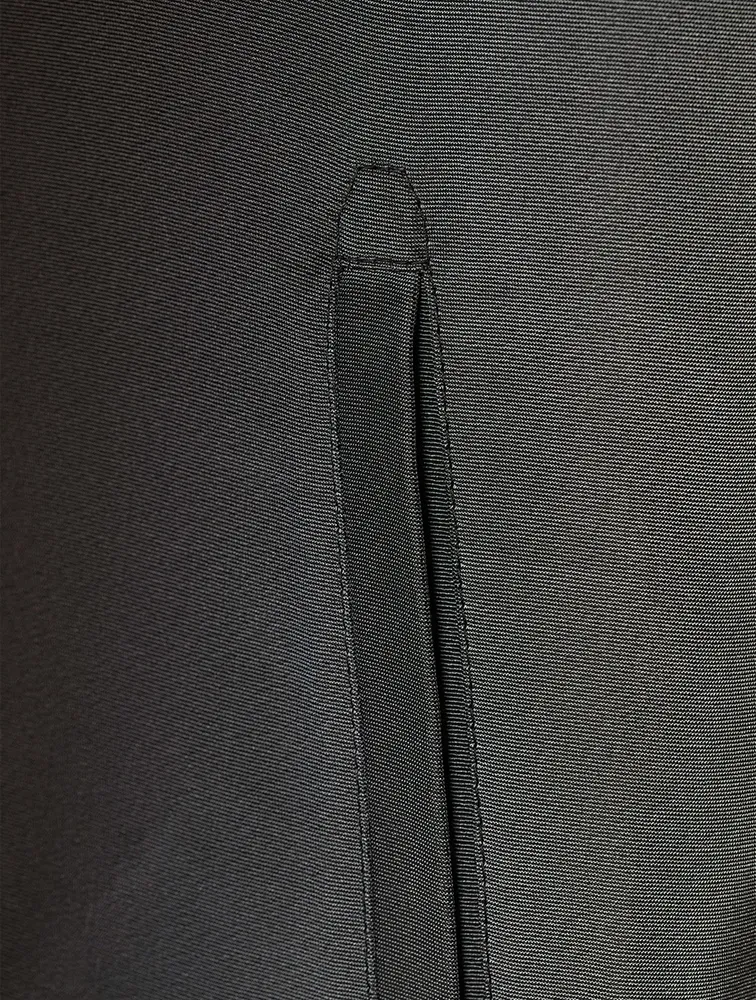 Bowie Silk And Cotton Zip Jacket