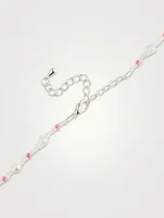 Bisous Beads x Fruit Assembly Beaded Raspberry Necklace