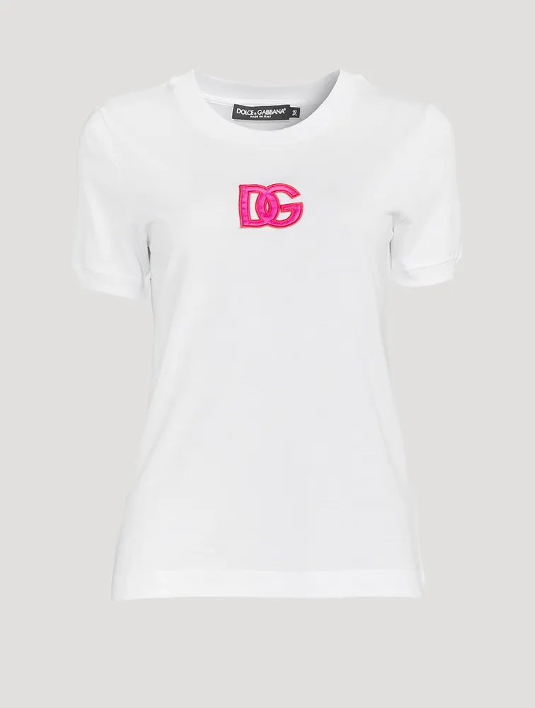 Jersey T-Shirt With Logo Patch