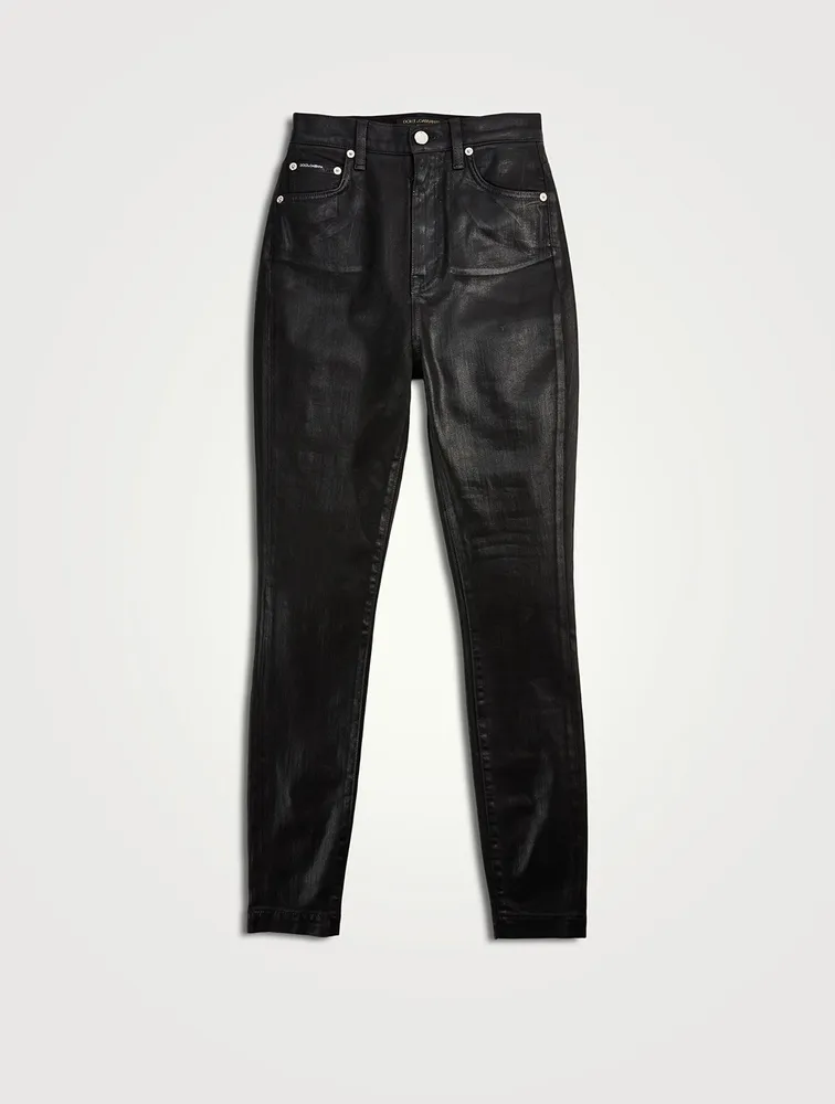 Grace Coated Skinny Jeans