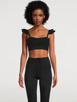 Ruffle Crop Top