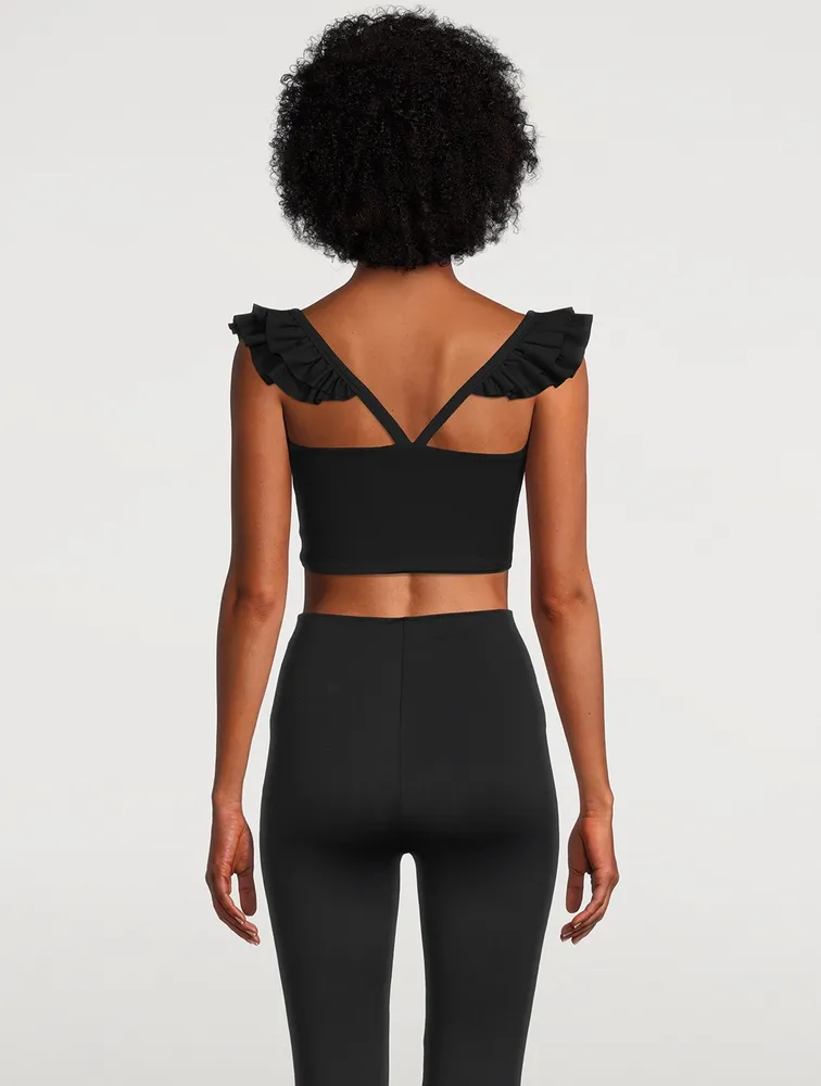 Ruffle Crop Top
