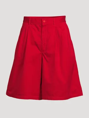 Cotton Woven Shorts
