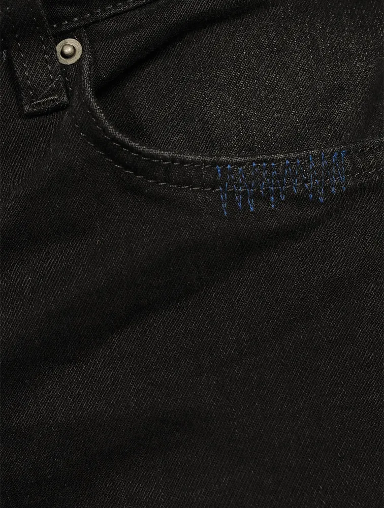 Chitch Blu Bottle Trashed Slim-Fit Jeans