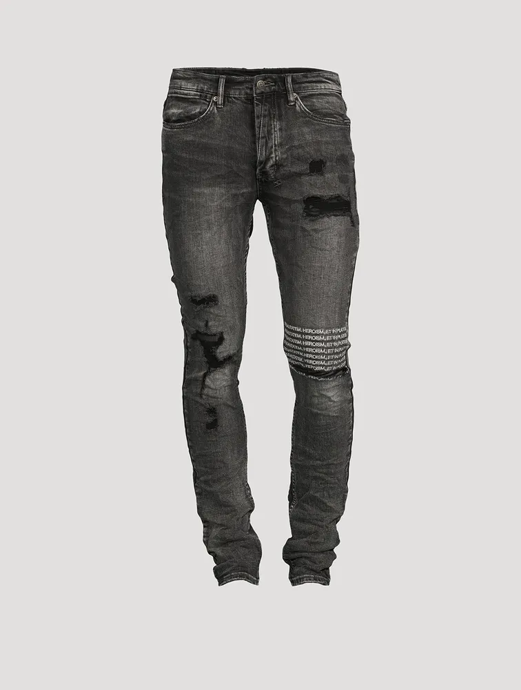 Van Winkle Angst Plateis Skinny Jeans