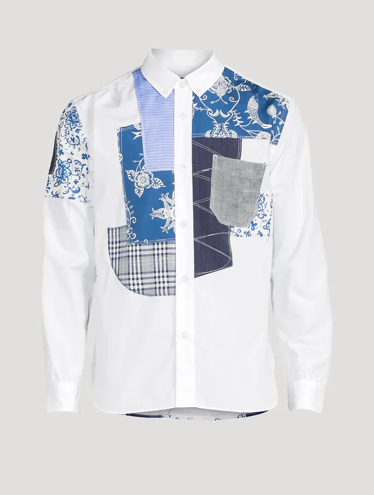 Cotton Patchwork Shirt
