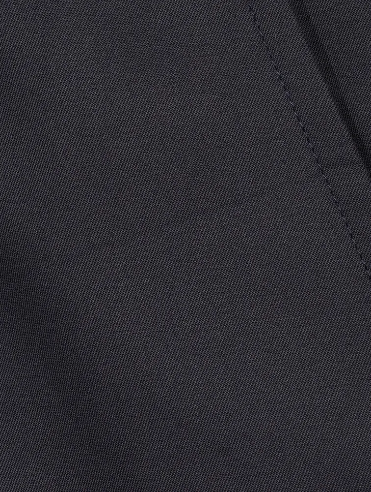 Cotton Straight-Leg Pants